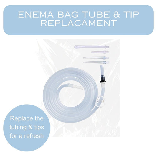 Tube & Tip Replacement Pack for Enema Bag