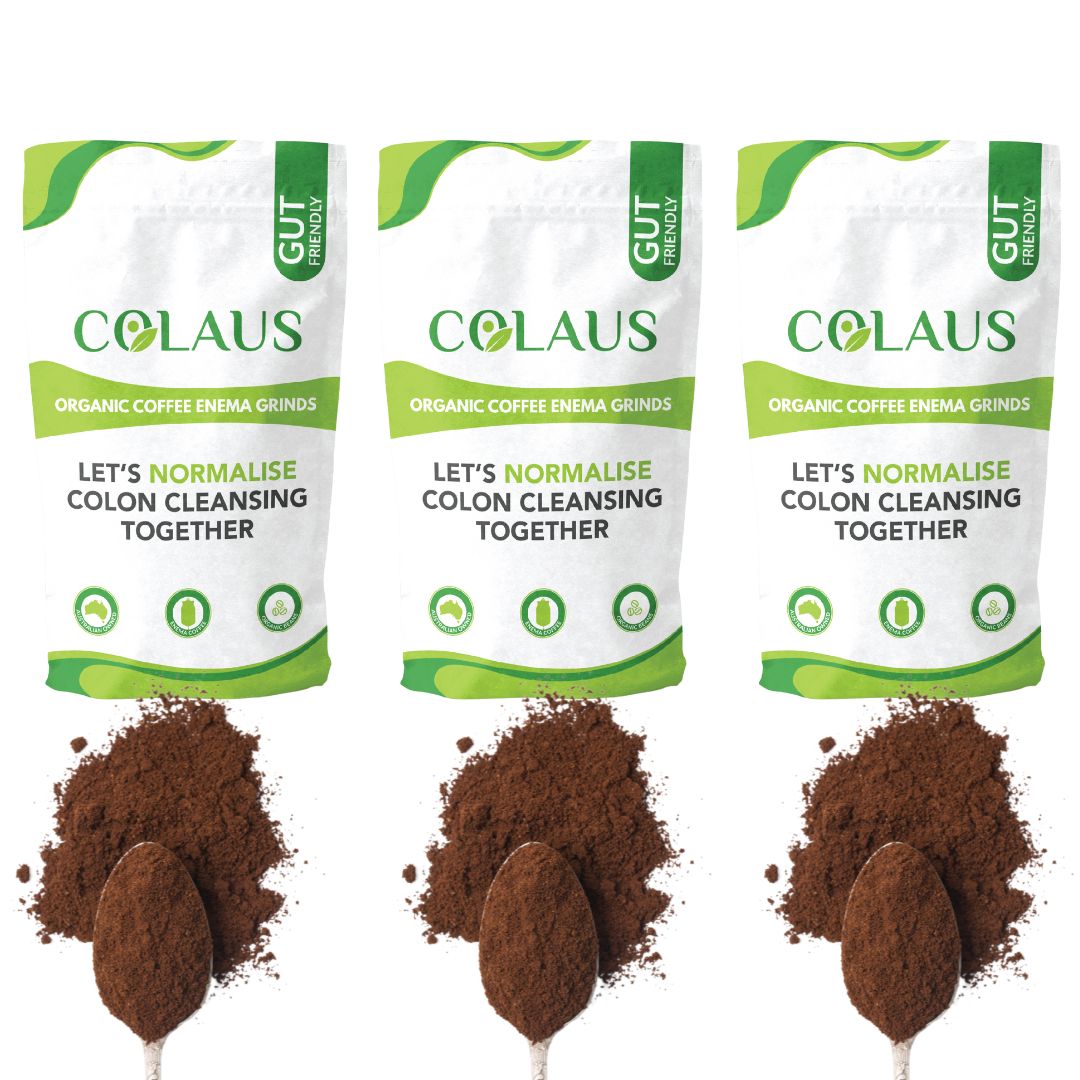 Colaus® Organic Coffee Enema Grinds 400g Australian Food Grade Tested MOULD FREE