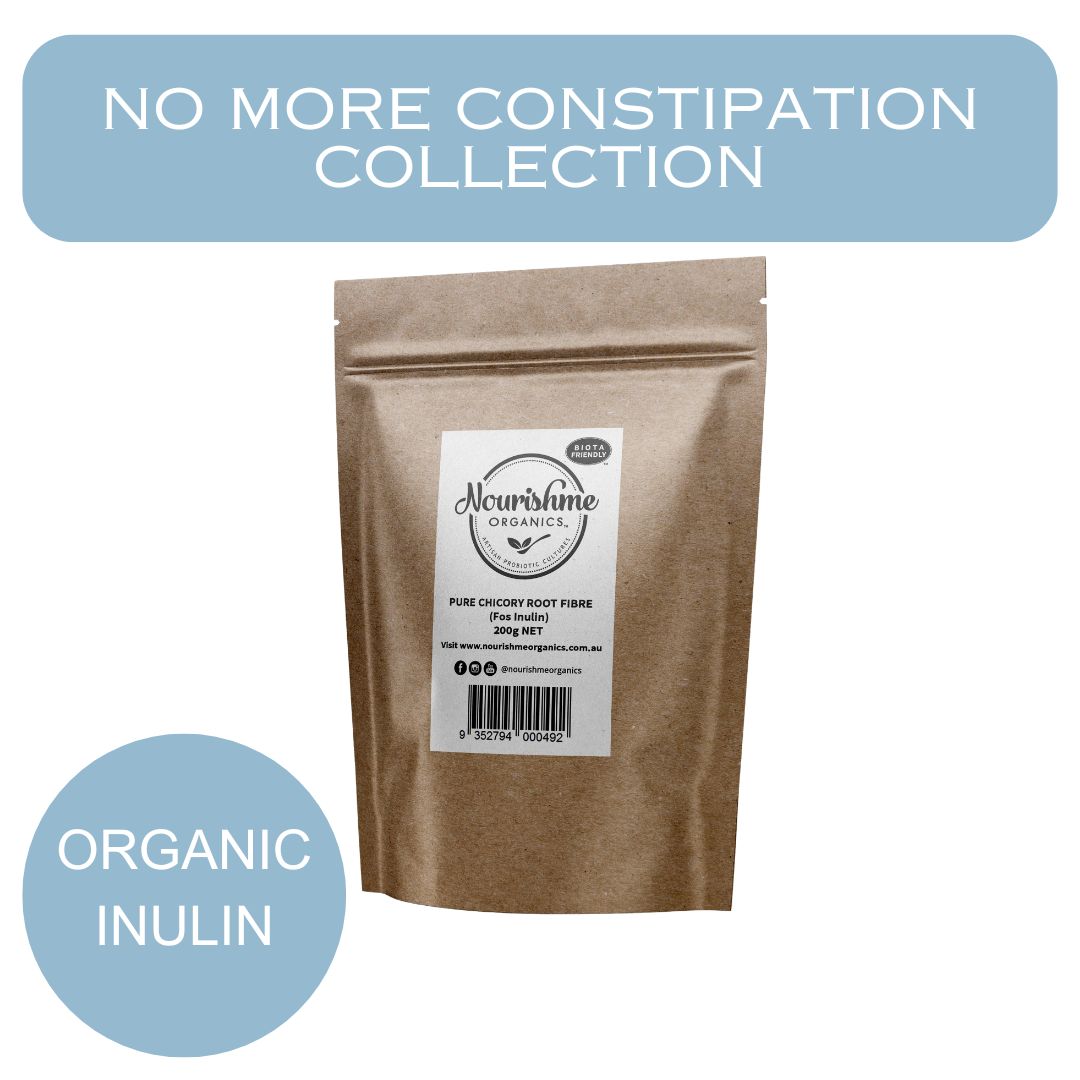 INULIN PREBIOTIC ORGANIC PURE CHICORY ROOT POWDER 200G