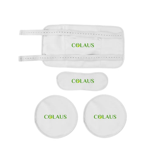 ORGANIC COTTON CASTOR OIL WRAP SET