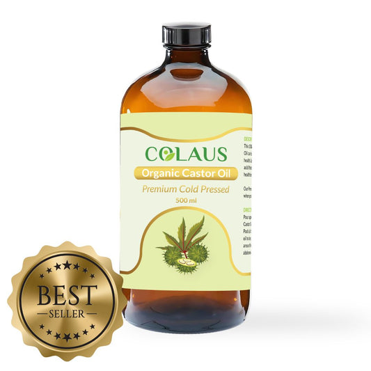 CASTOR OIL 500ML ORGANIC HEXANE FREE COLD PRESSED